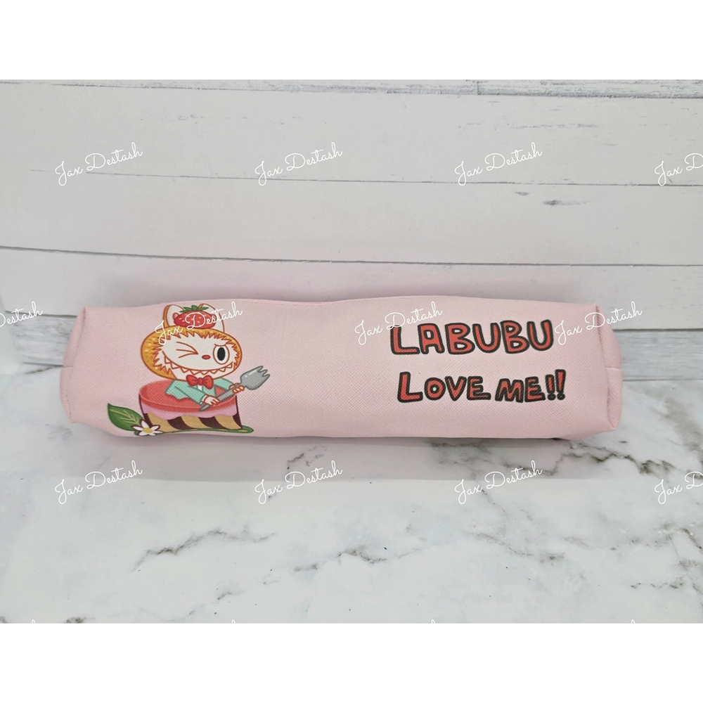 Labubu-Inspired Love Me! Light Pink Pencil Case PC104